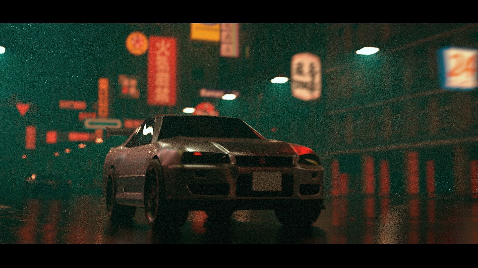 Tokyo city 3D model_8