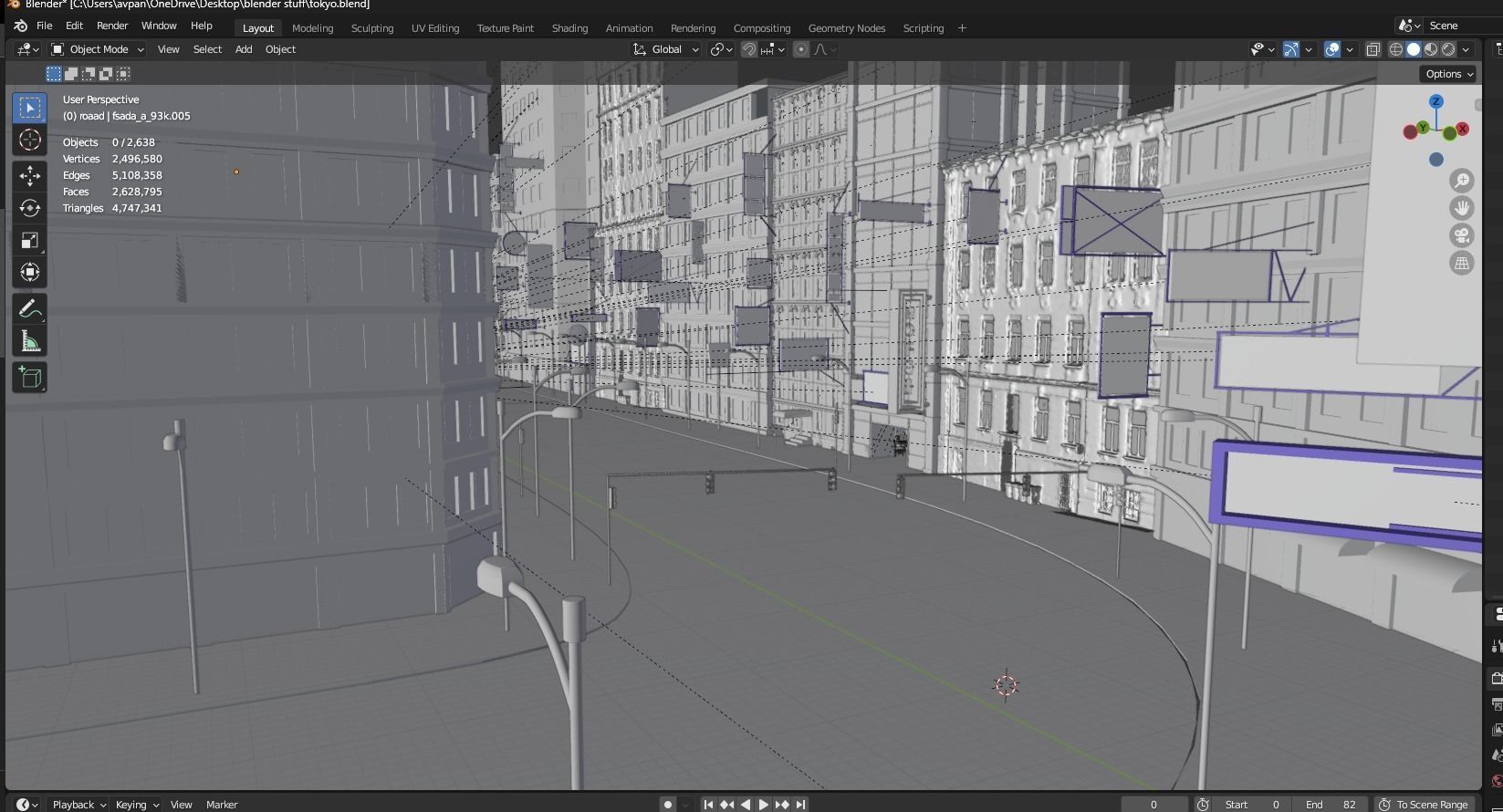Tokyo city 3D model_16