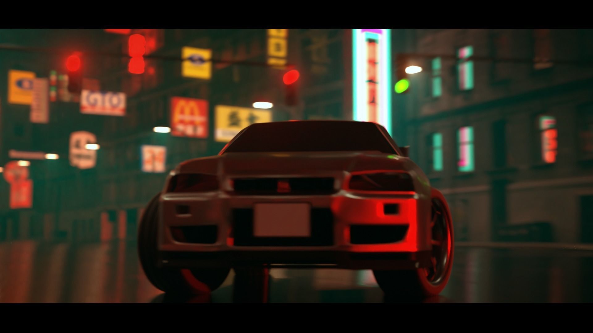 Tokyo city 3D model_7