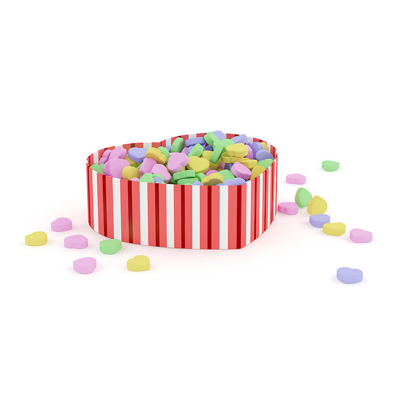 Box of Candies 3D model_2