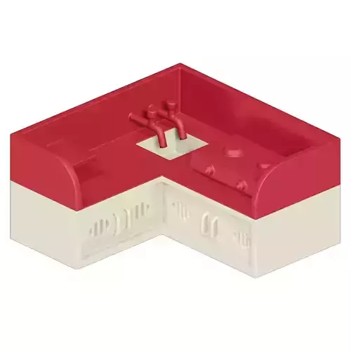 Toddler Kitchen Toy 3D model