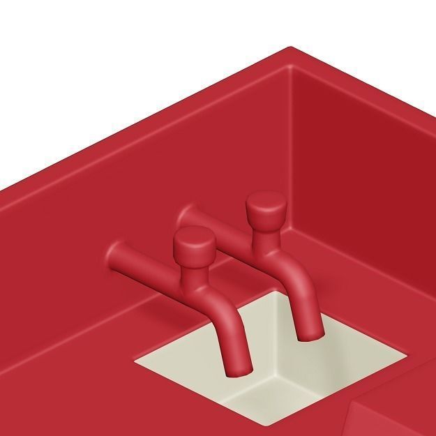 Toddler Kitchen Toy 3D model_3