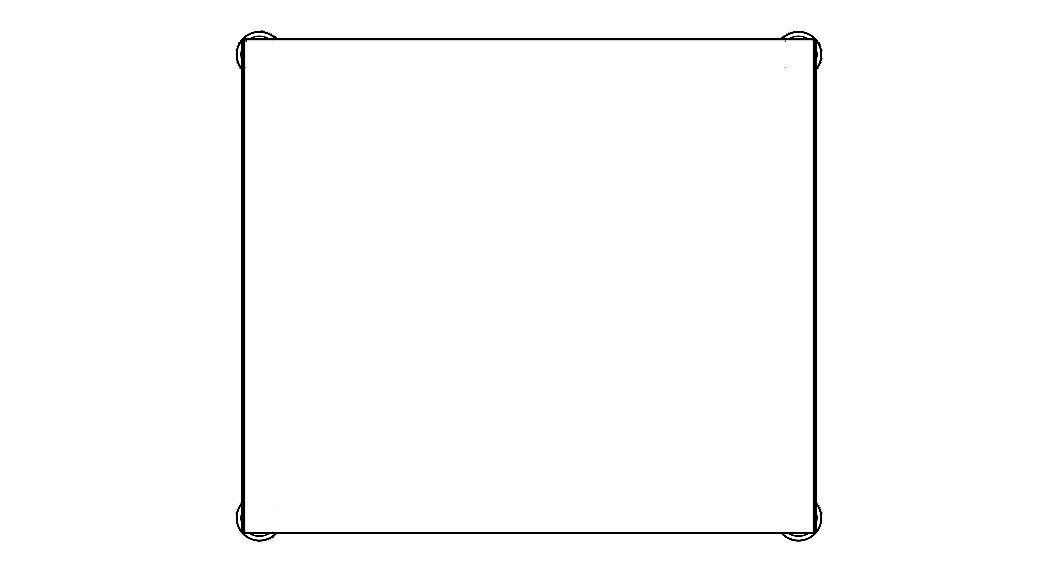 Steel Work Table WL67 3D model_10