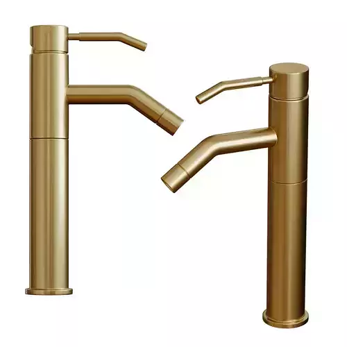 Caol single - hole vessel faucet 3D model