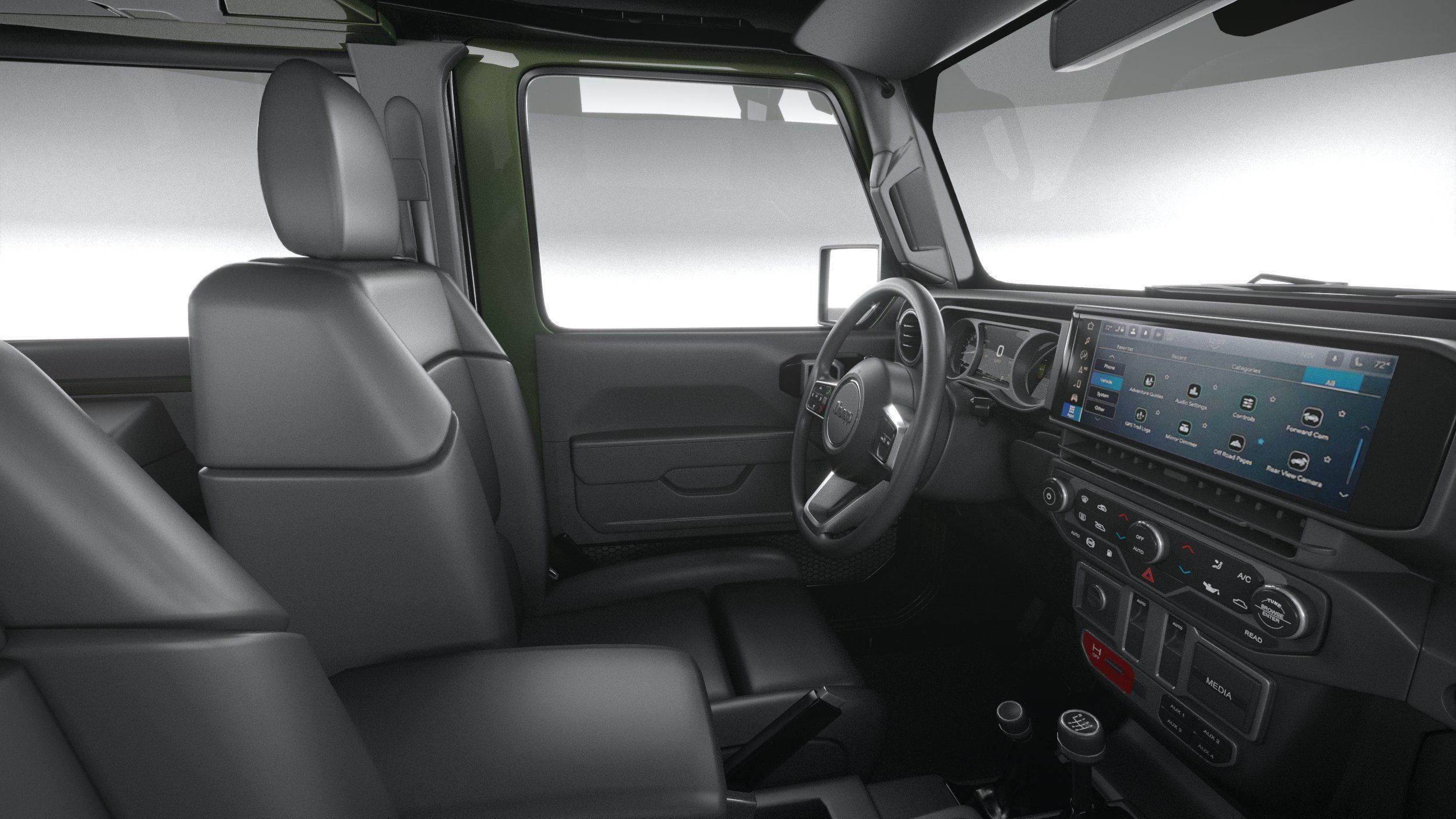 Jeep Wrangler Willys 2024 3D model_28