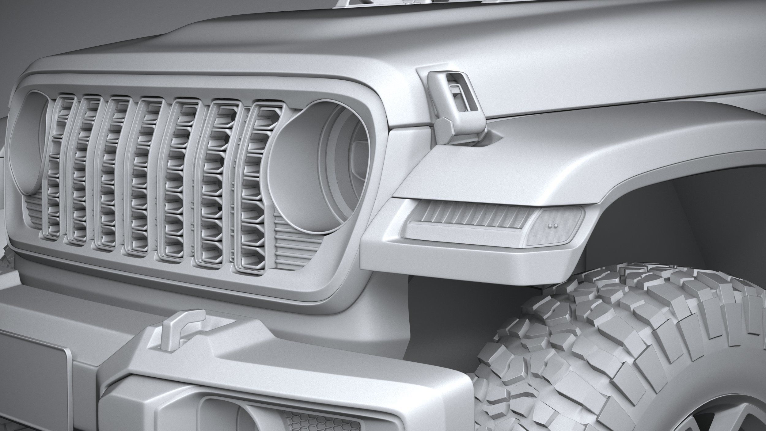 Jeep Wrangler Willys 2024 3D model_23