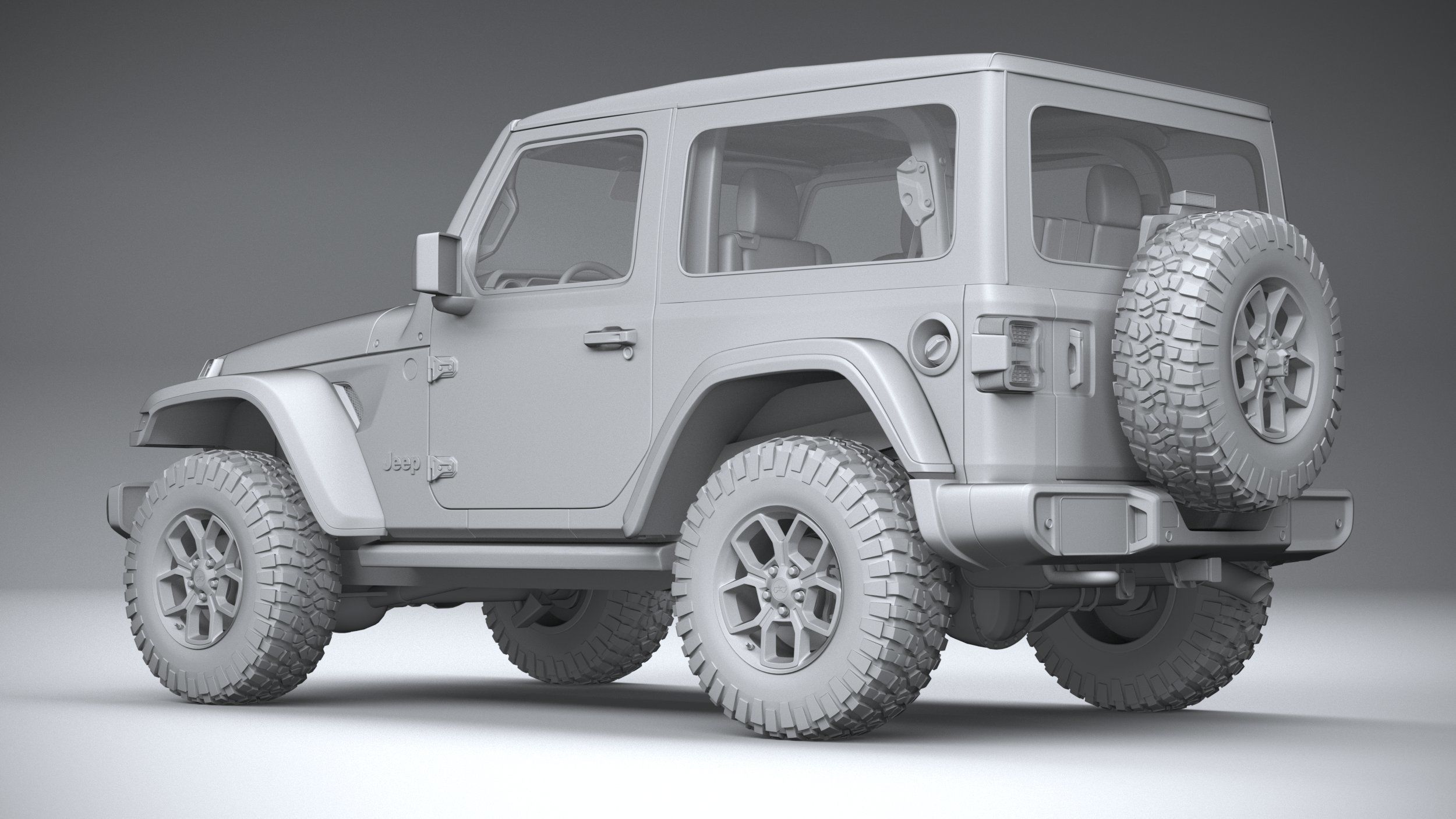 Jeep Wrangler Willys 2024 3D model_21