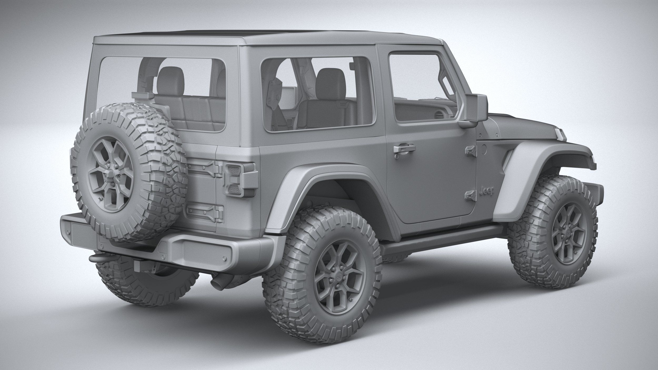 Jeep Wrangler Willys 2024 3D model_25