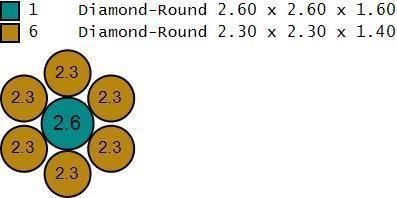 Diamond Invisible Halo Engagement Ring 3D Print Model 3D print model_13