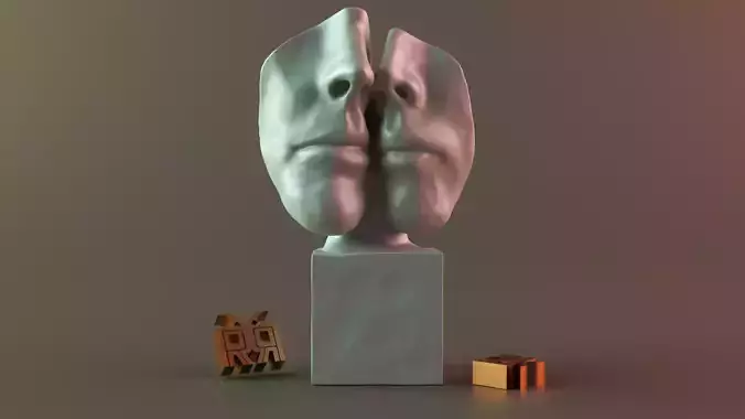 HUMAN LOVE SCULPTURE candle