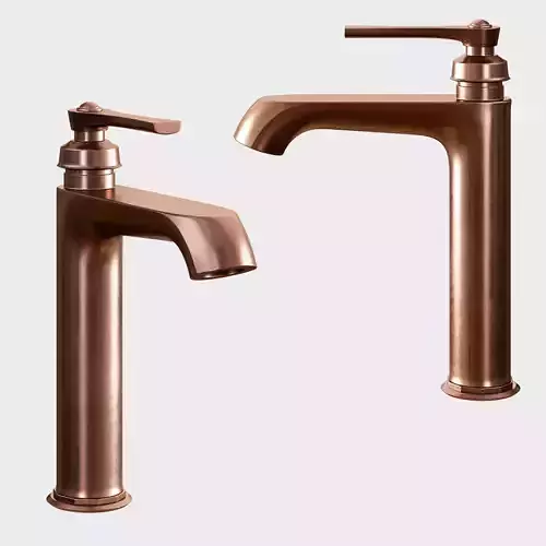 Cooper single-hole vessel faucet