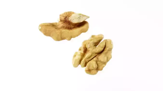 Walnuts - 3D Scan Low-poly 3D model