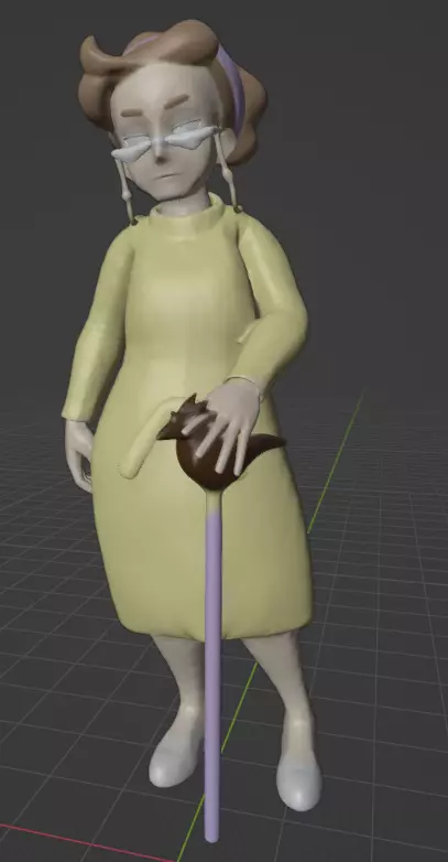 Professor Magnolia 2 3D print model_0