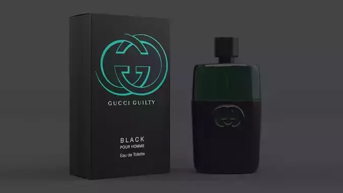 Gucci Guilty Pour Homme Eau De Toilette Spray 3D model