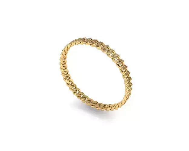 Cuban chain 3D print model