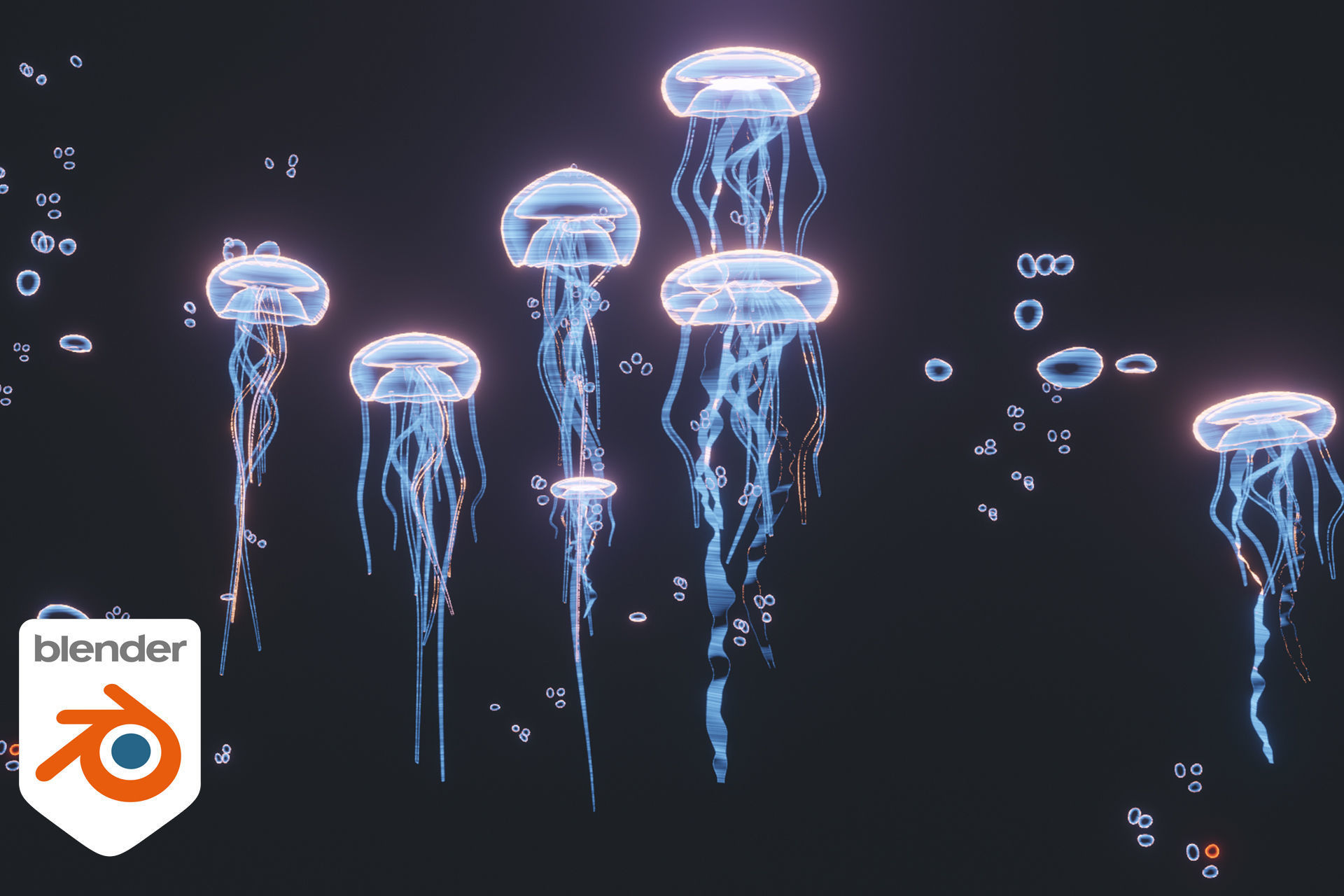 JellyFish Hologram 3D model_5