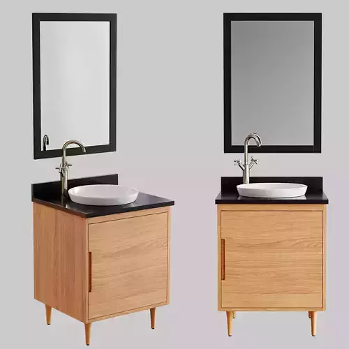 bivins teak bathroom sink