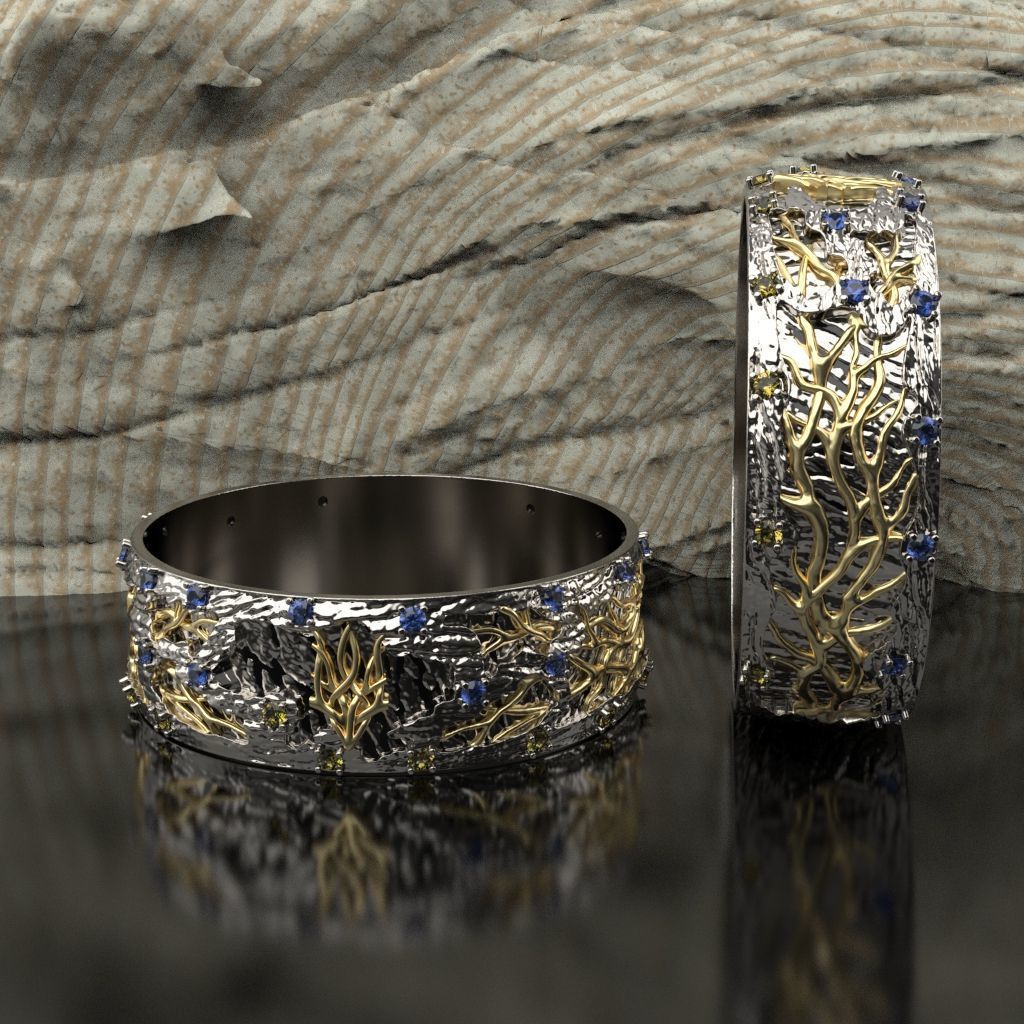 Ring Ukrainian 3D print model_1