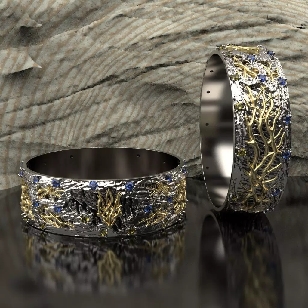 Ring Ukrainian 3D print model_0