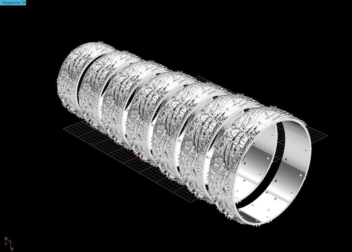 Ring Ukrainian 3D print model_3