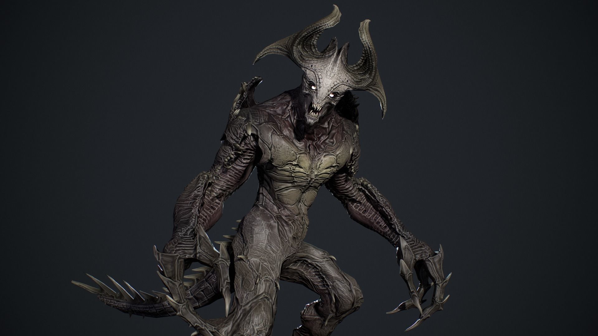 Hell Demon Pack 2 3D Model Collection_11