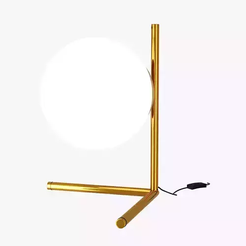 Modern Golden LED Lamp