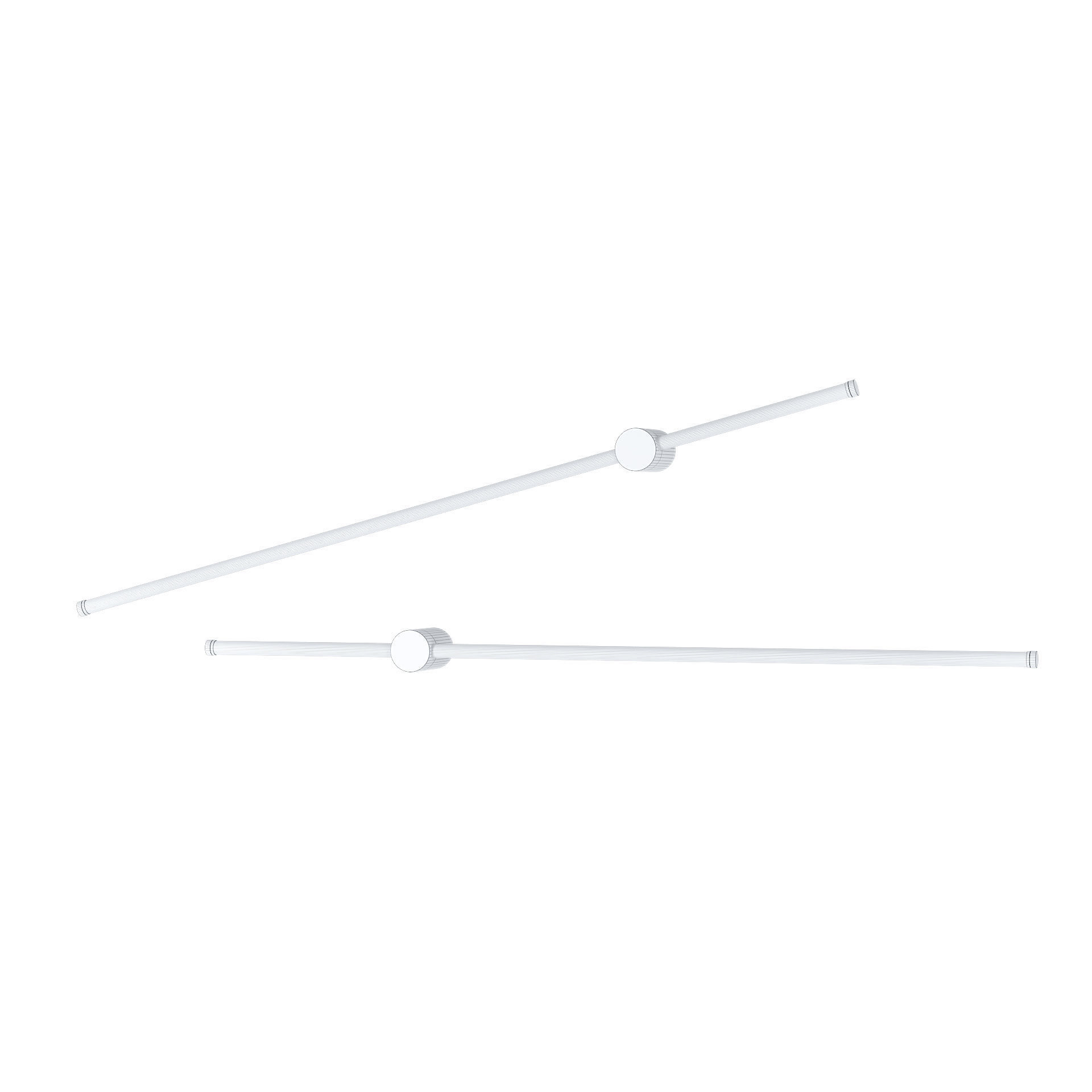 Modern LED Wall Lamp 3D model_2