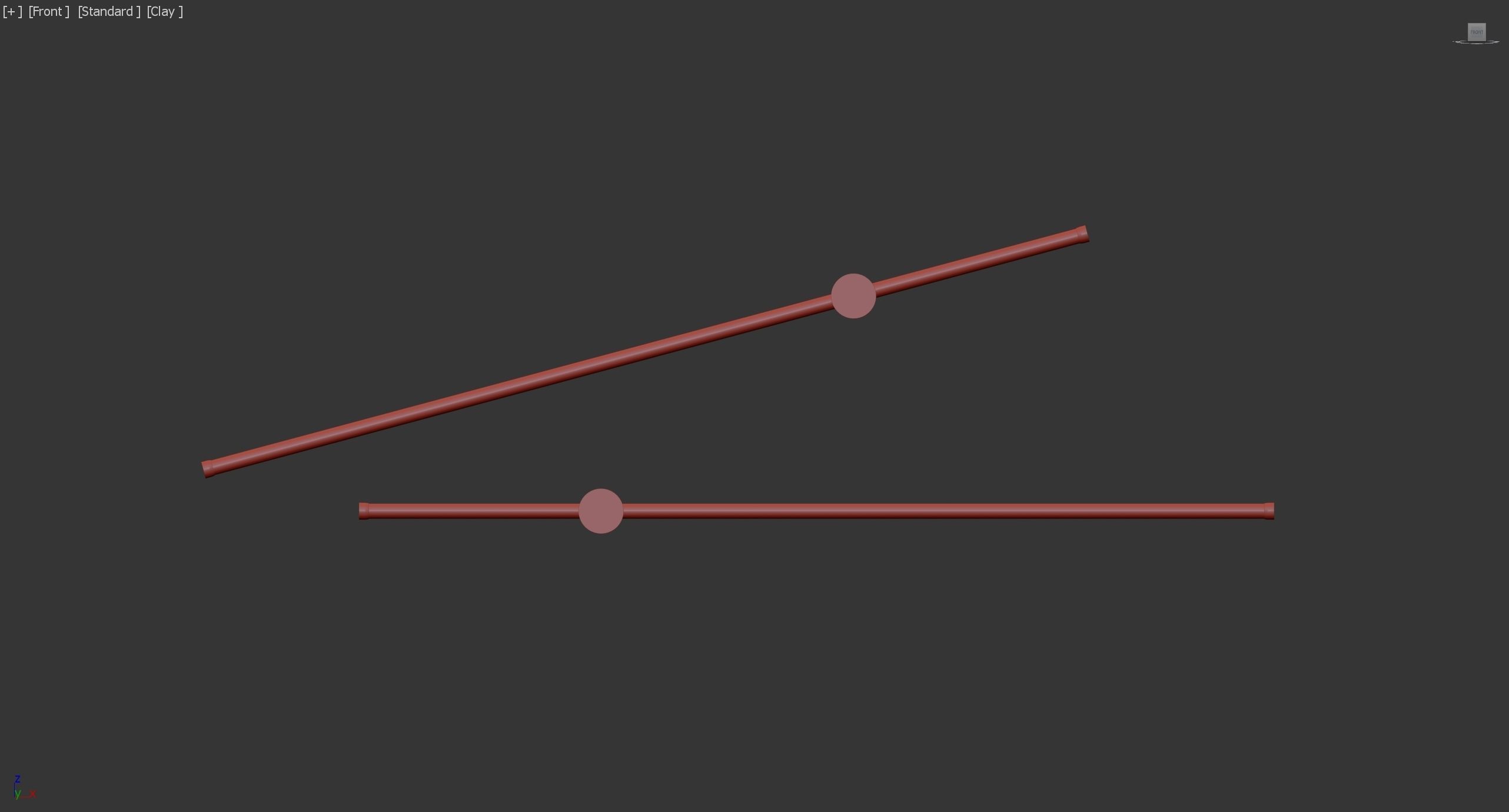 Modern LED Wall Lamp 3D model_4