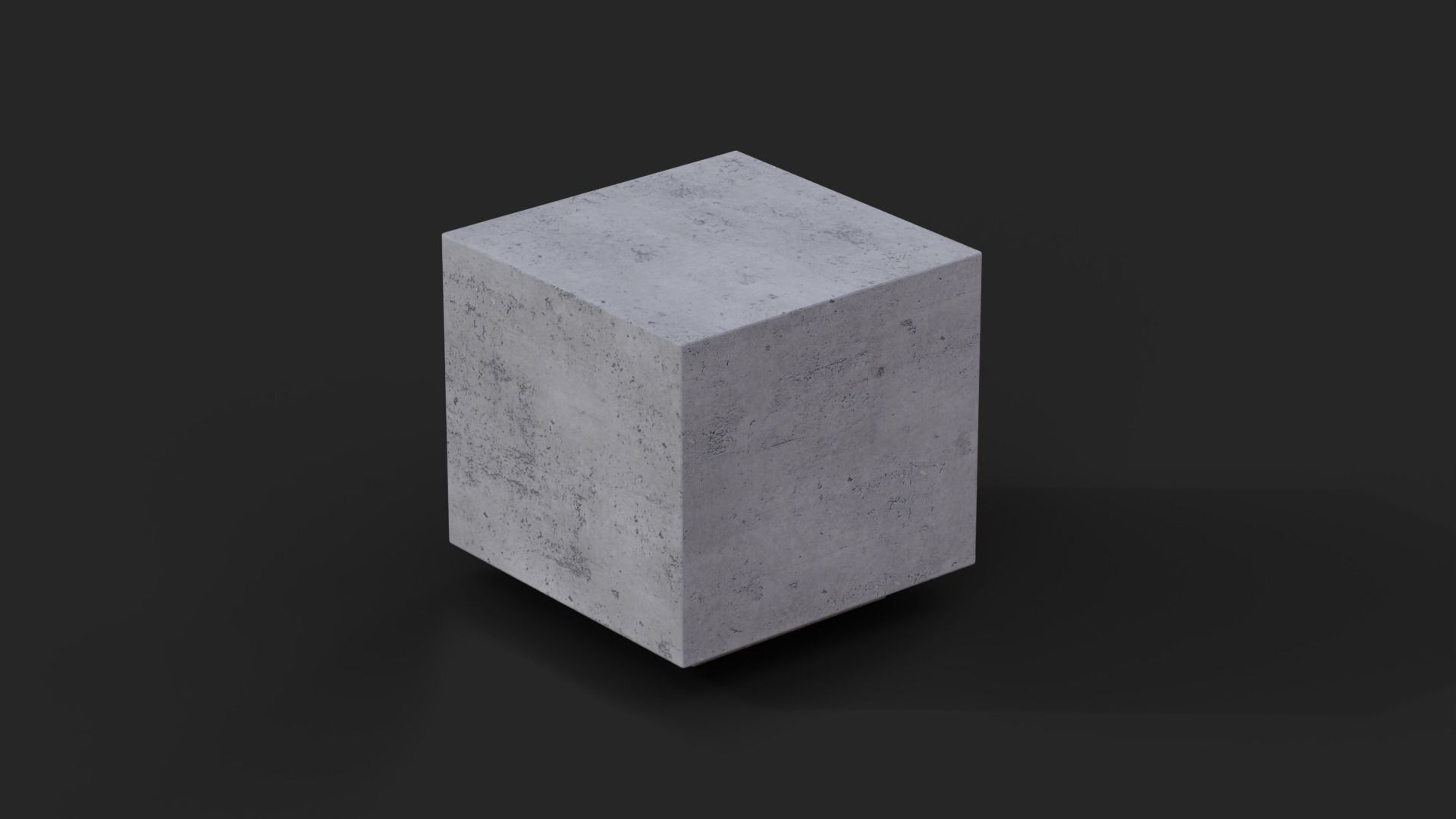 Collection of two Concrete benches Low-Poly  Low-poly 3D model_4