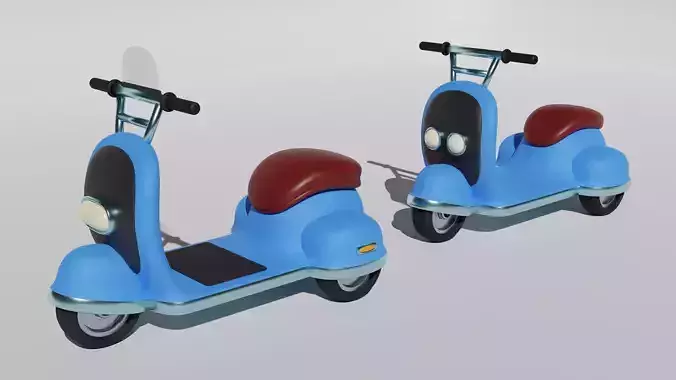 Two difference Scooters for games