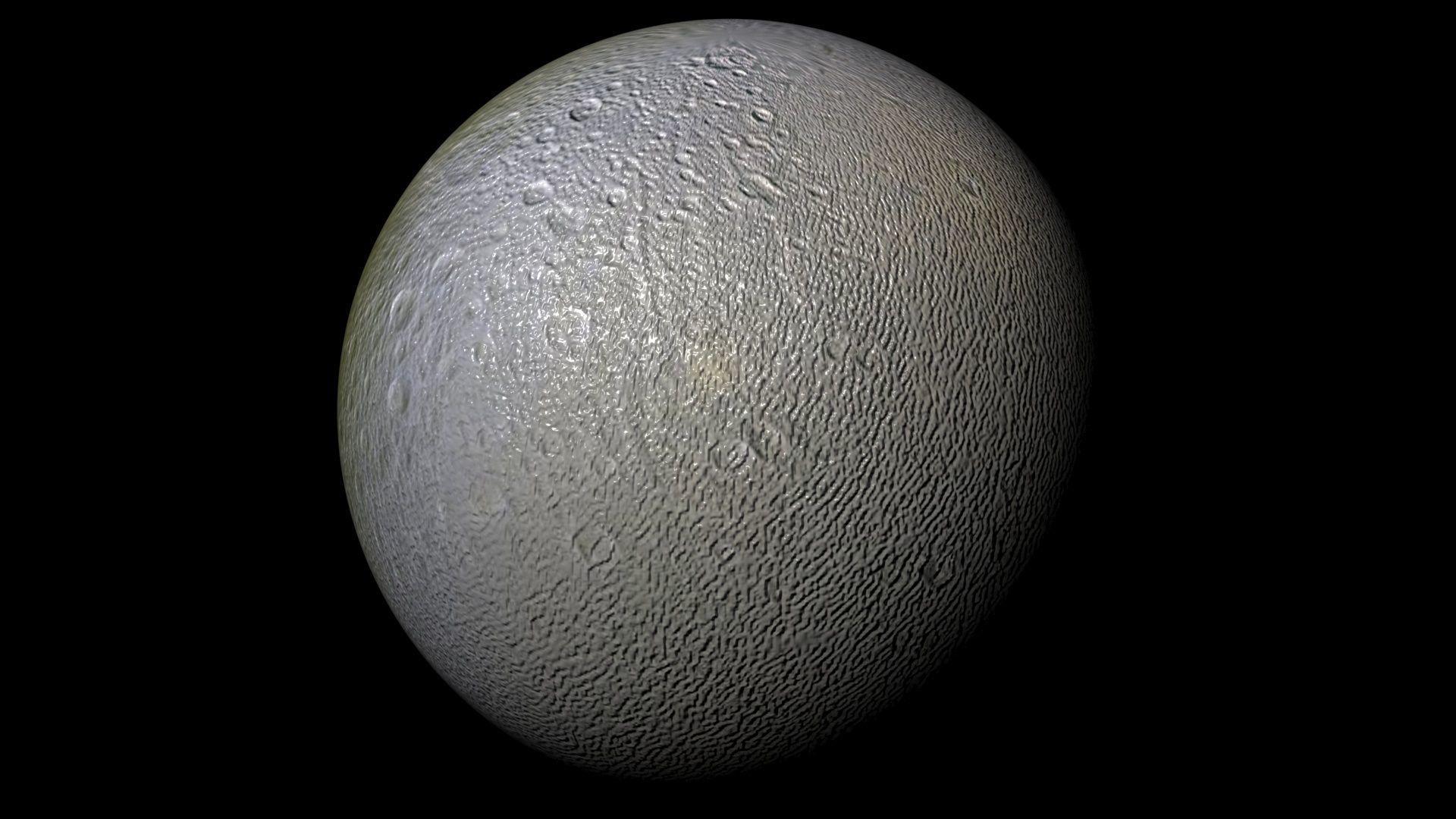 Dione Planet 3D model_1