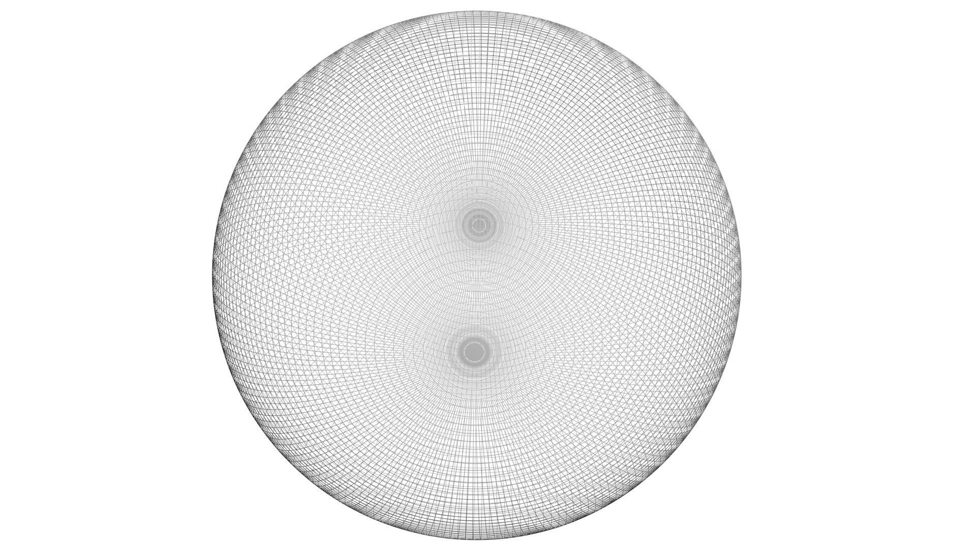 Dione Planet 3D model_8