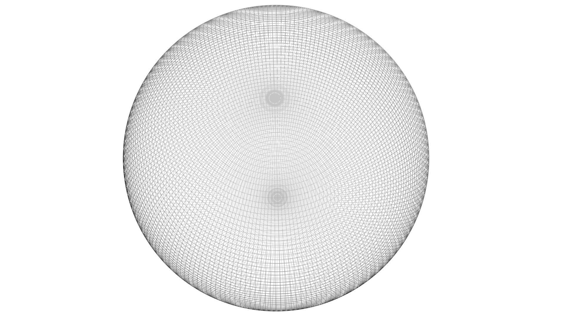 Dione Planet 3D model_7