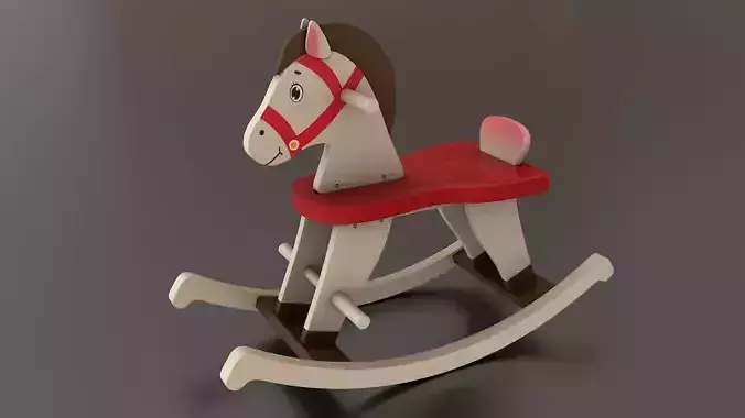 Rocking Horse Wooden Toy