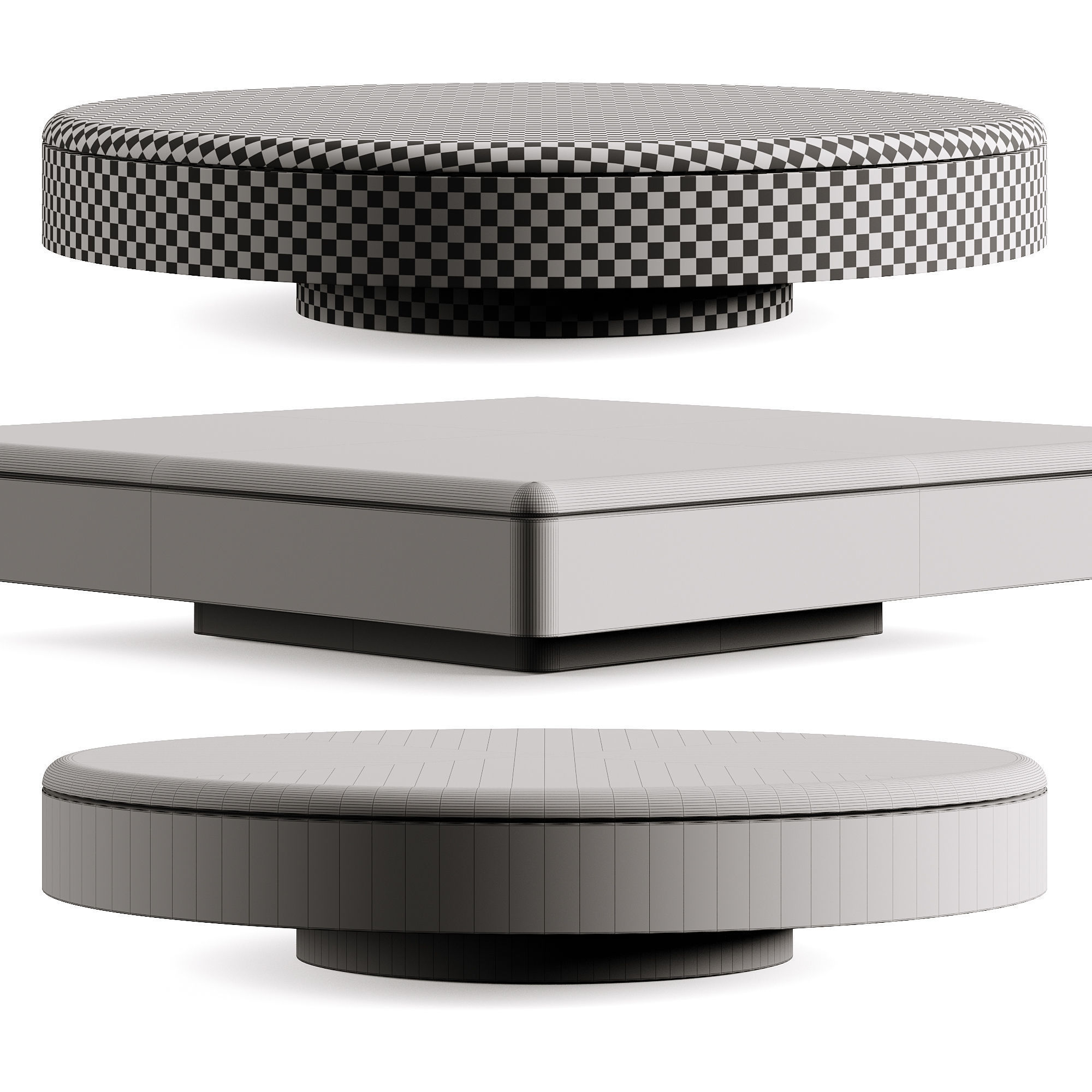 Salvatori Omphalos Coffee Table 3D model_6