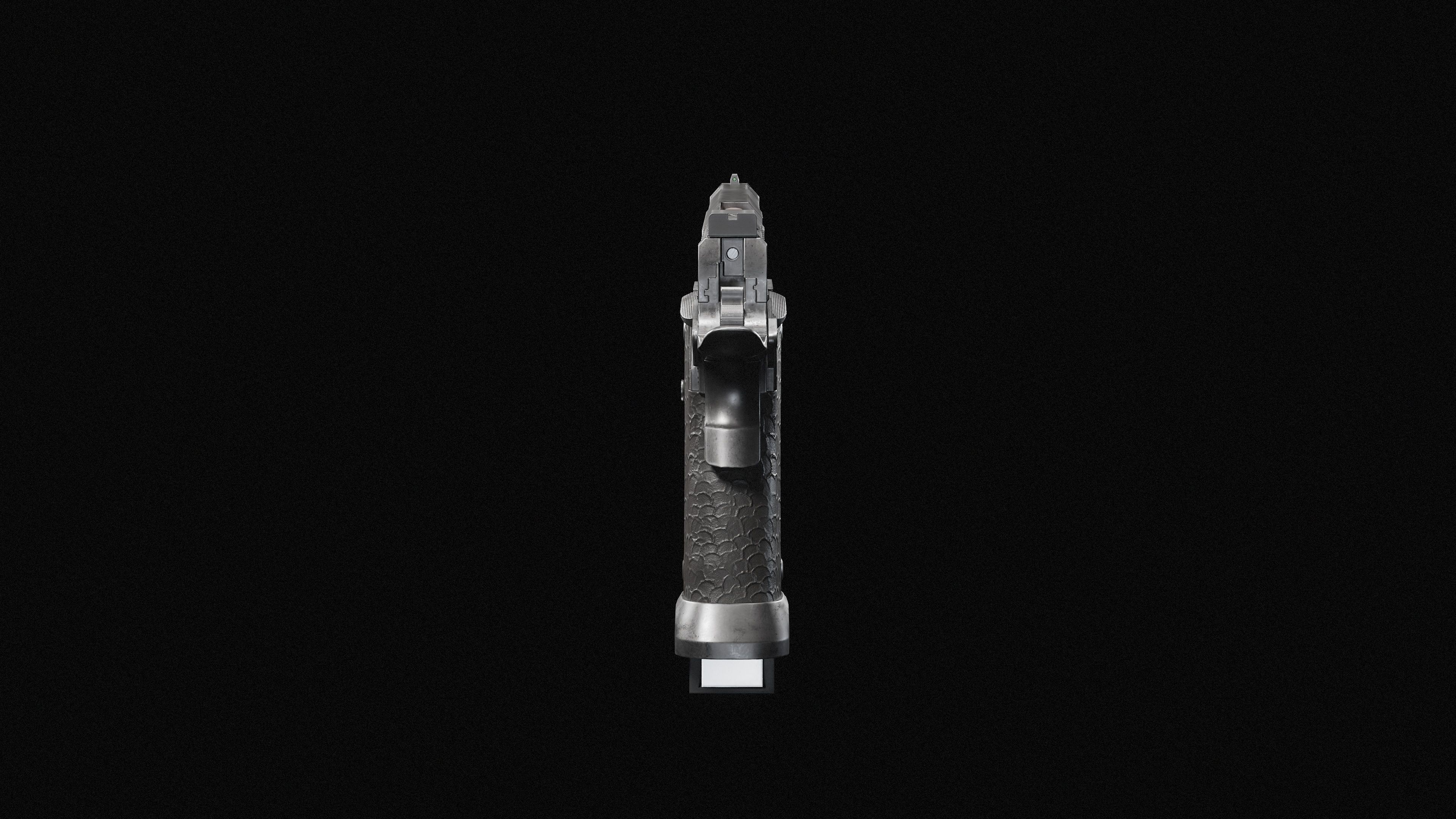 Taran Tactical STI 2011 Low Poly Game Ready PBR Low-poly 3D model_6