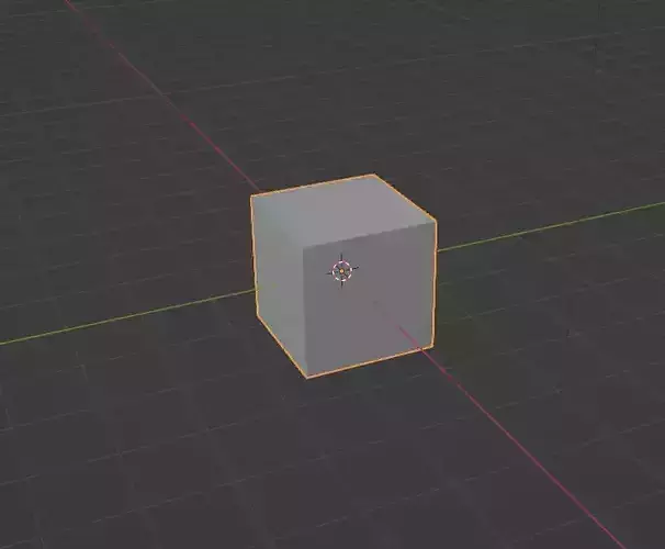 cube blender 3D print model