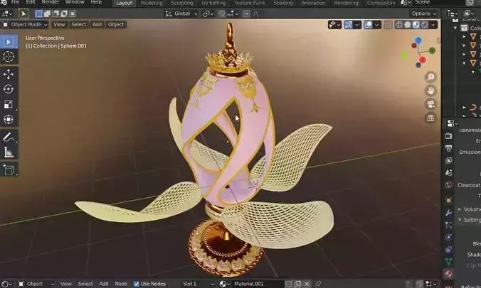 trophy 5 3D model