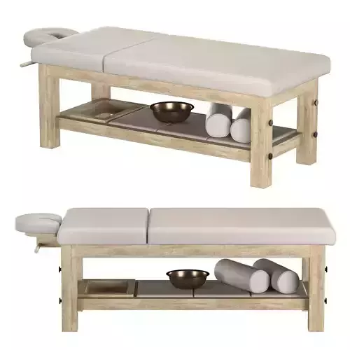  shirodhara Spa Massage Table 3D model