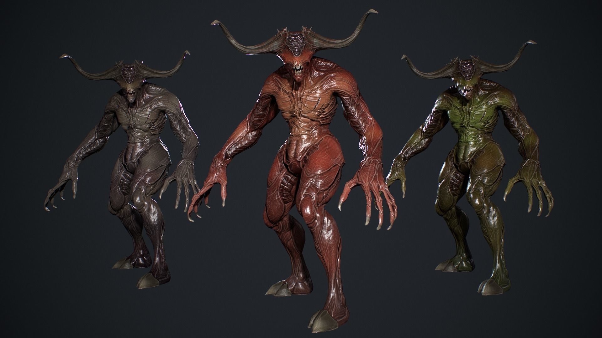 Hell Demon super pack 3D Model Collection_36