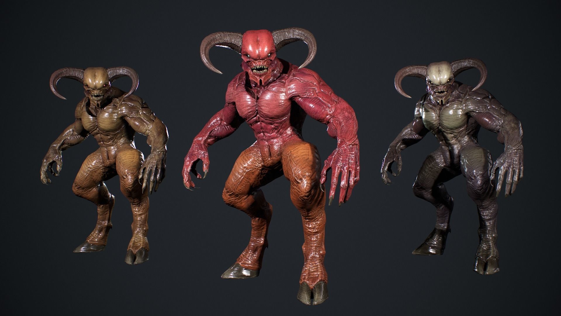 Hell Demon super pack 3D Model Collection_32