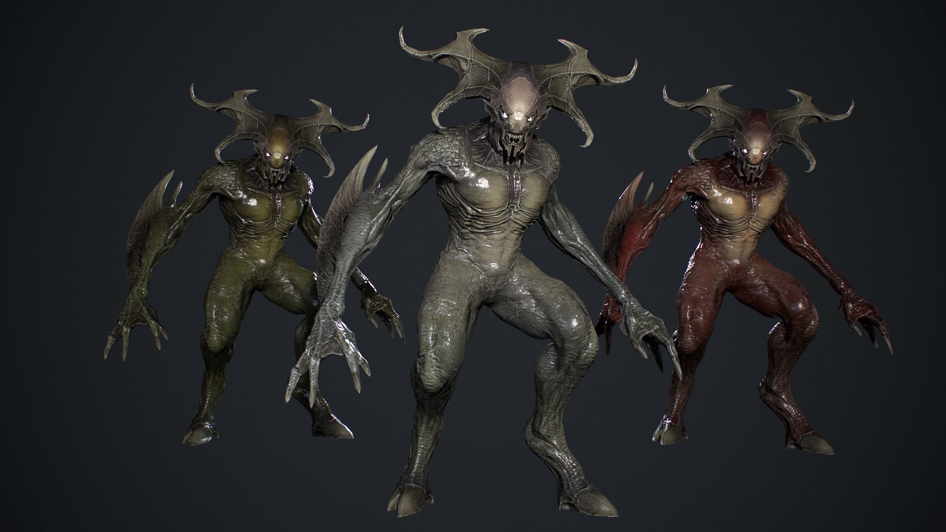 Hell Demon super pack 3D Model Collection_35