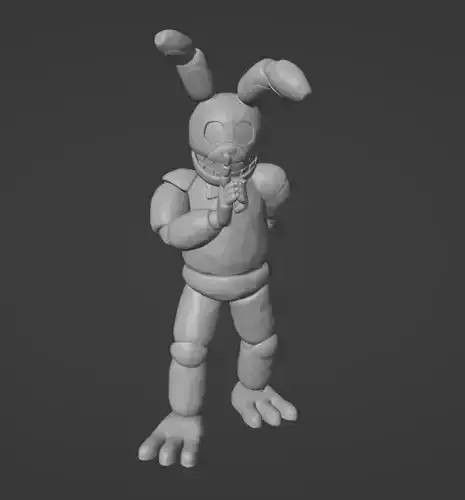 Spring bonny 3D print model
