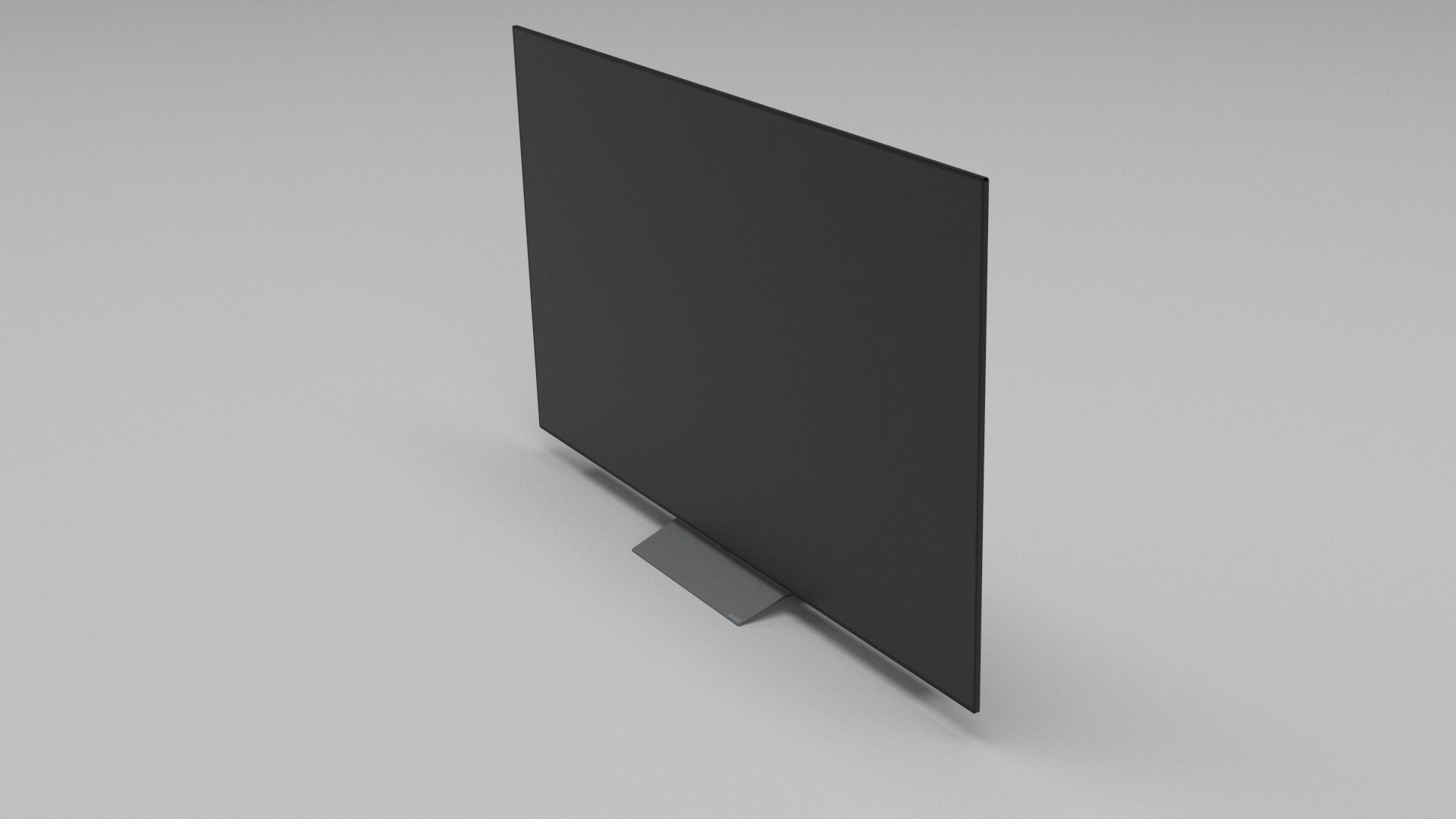 TV LG OLED evo 2022 3d model Low-poly 3D model_3