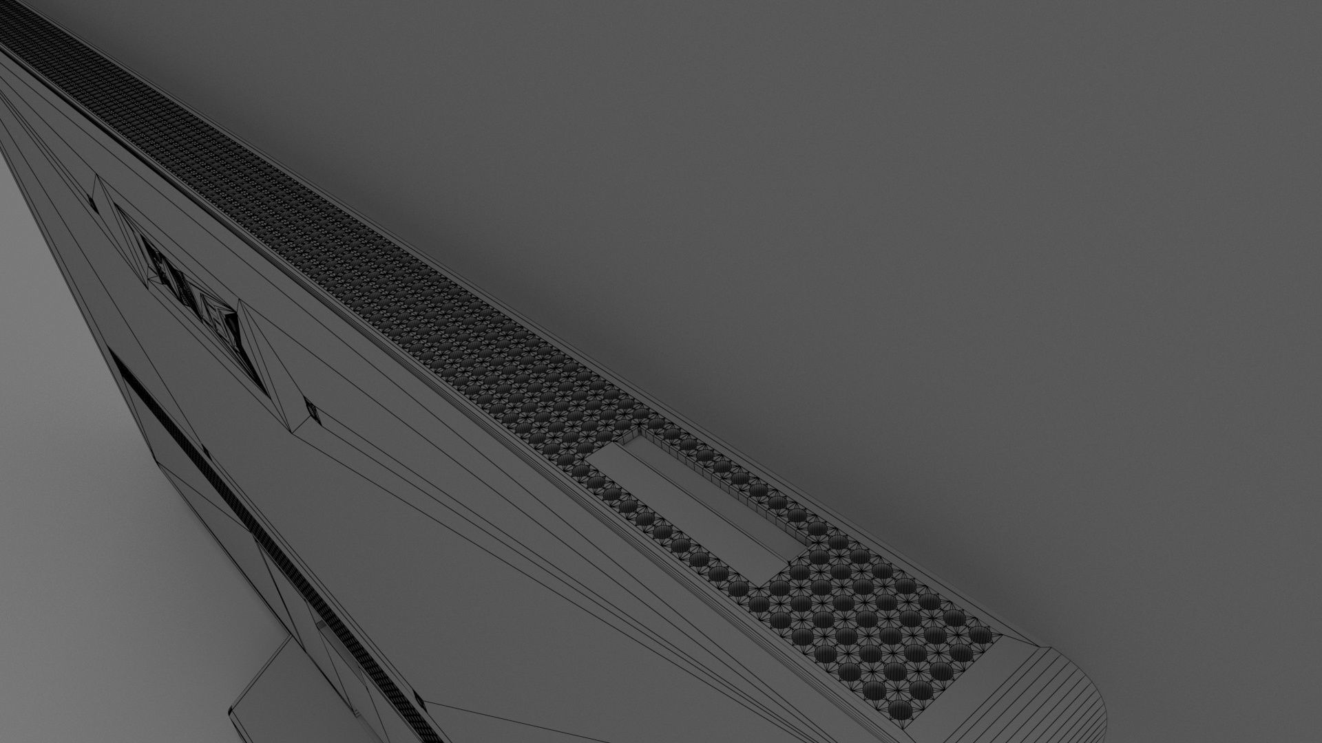 TV LG OLED evo 2022 3d model Low-poly 3D model_10