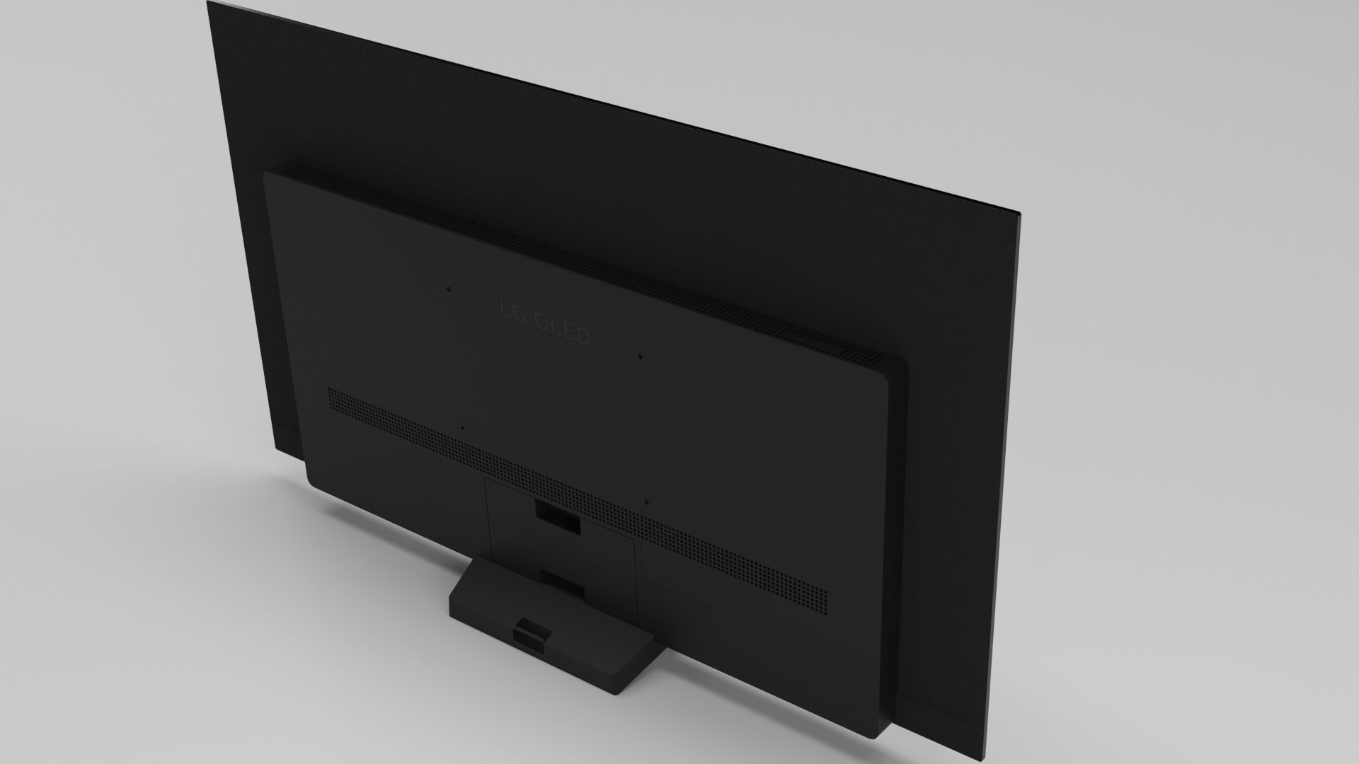 TV LG OLED evo 2022 3d model Low-poly 3D model_6