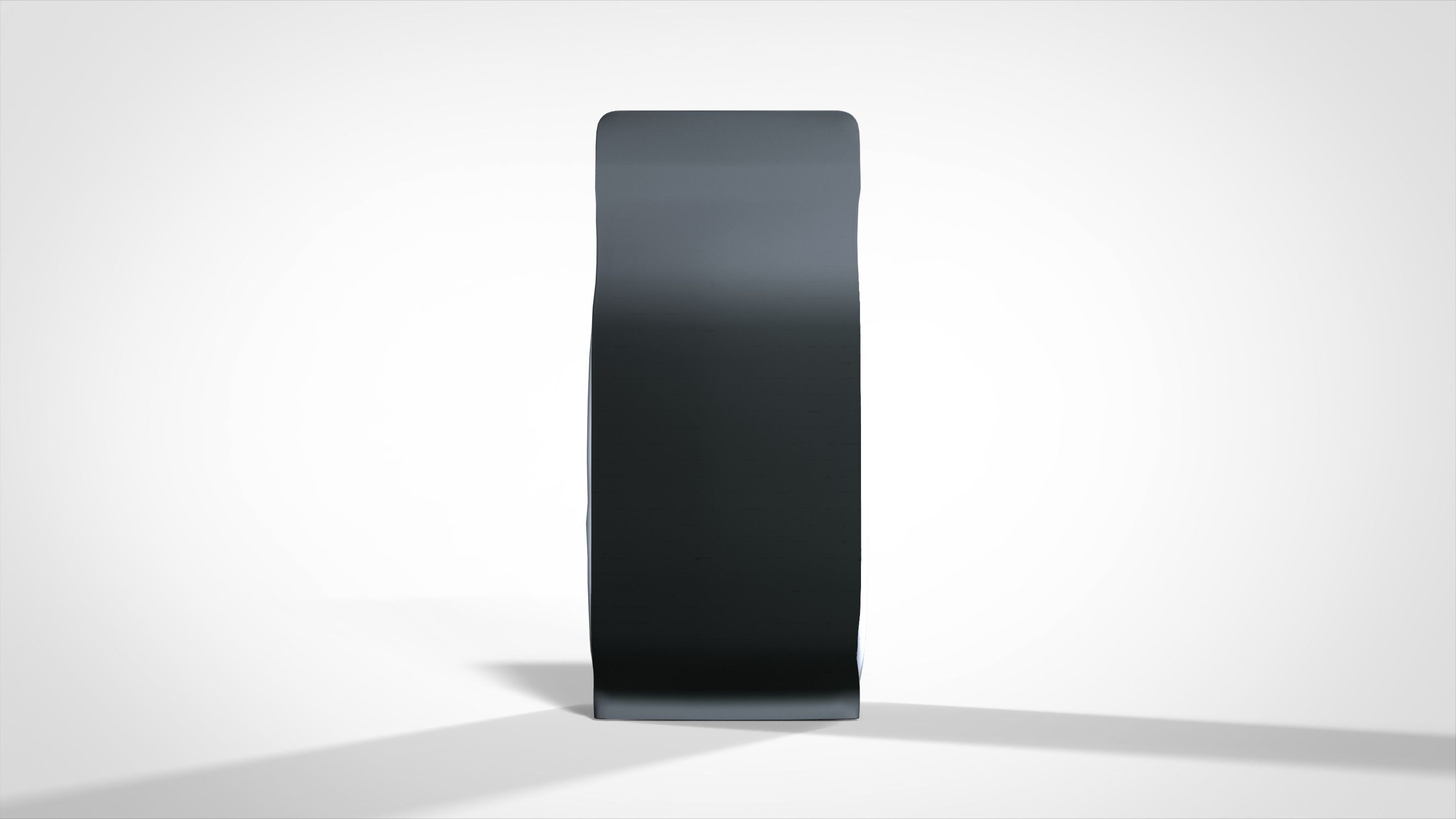 Package Coffee Doypack mock-up pough bag Low-poly 3D model_6