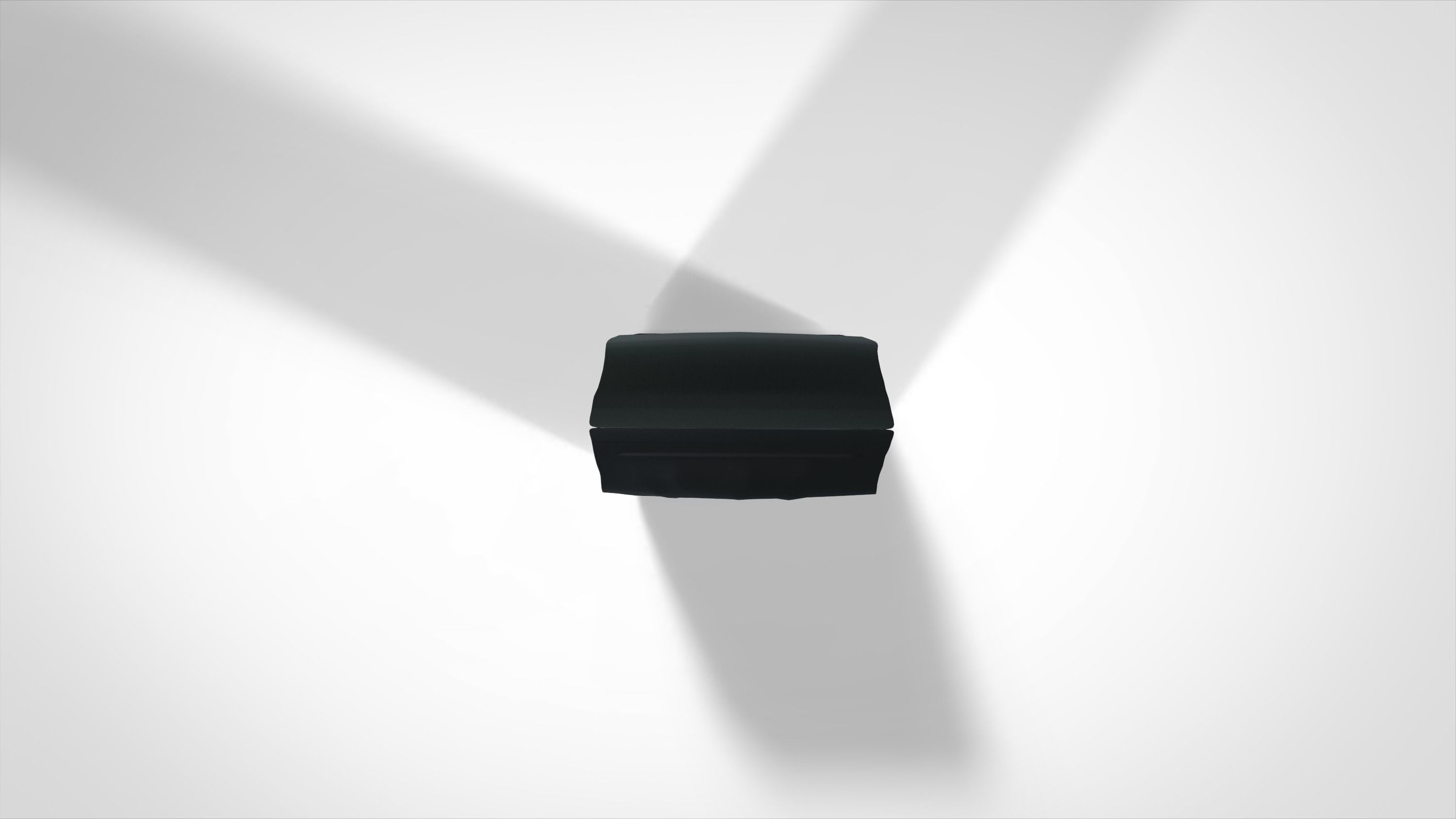 Package Coffee Doypack mock-up pough bag Low-poly 3D model_9