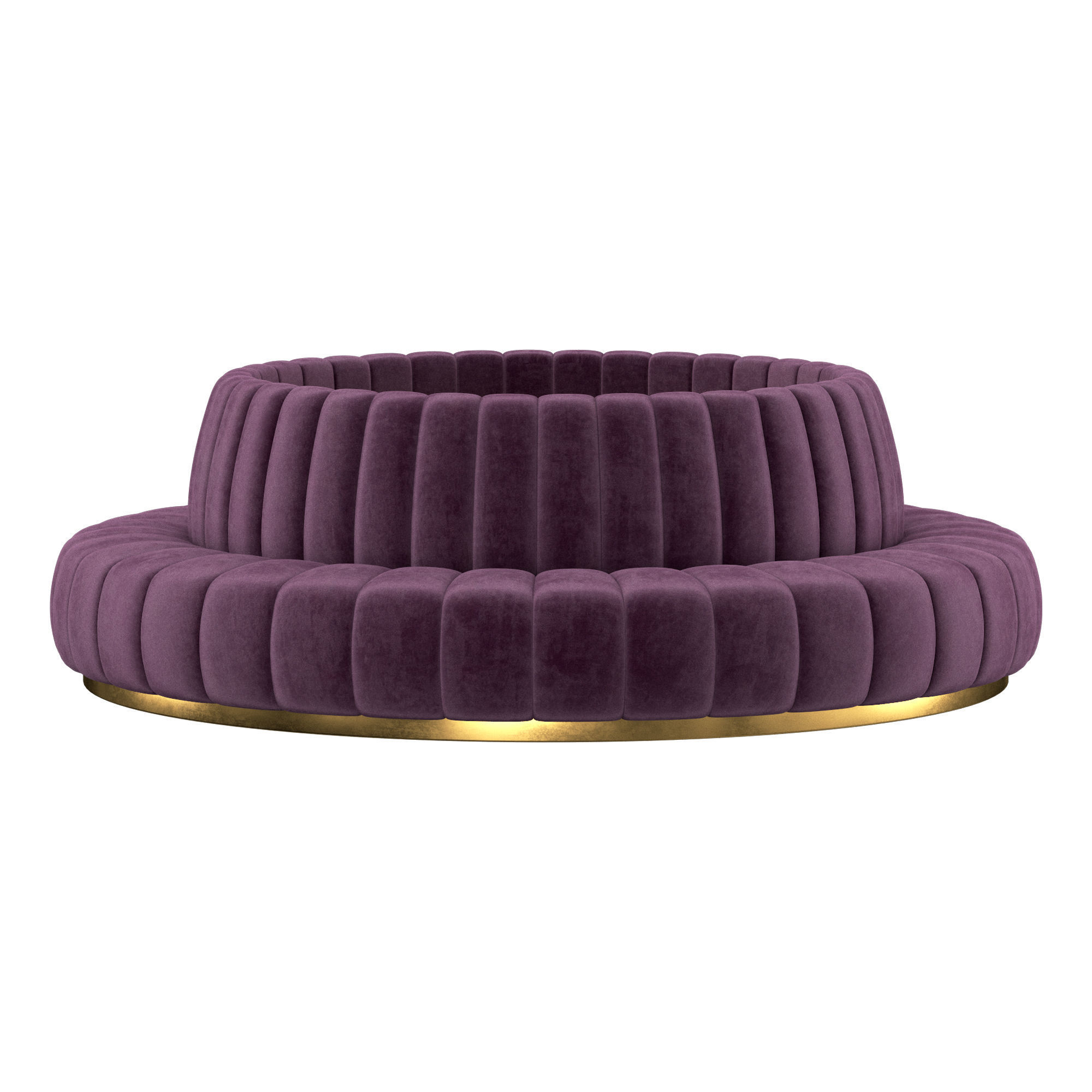 Lobby sofa 010 3D model_1