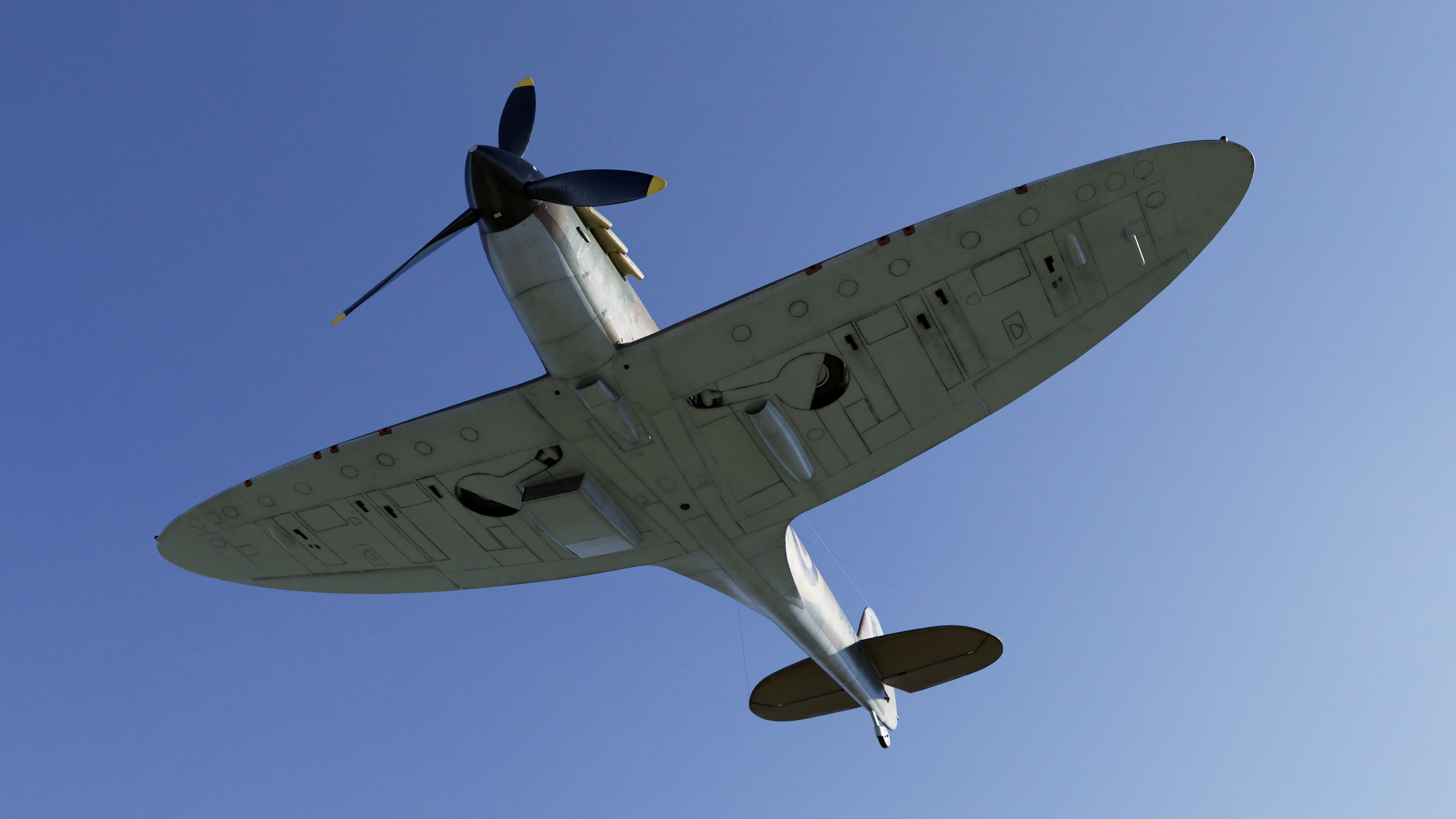 World War 2 Mark 1 Supermarine Spitfire 3D model_8